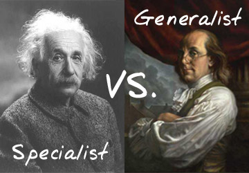 Trend in IT Skill: GENRALISTS vs SPECIFICS